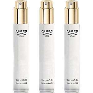 Creed Green Irish Tweed Atomizer Refill Set- 3900116