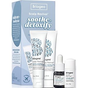 Briogeo Scalp Revival Soothe + Detoxify Hair Care Mini Gift Set- 3897369