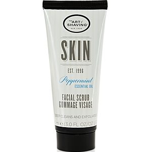 The Art of Shaving Skin Facial Scrub - Peppermint 3 oz.- 3997840