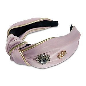 Locks & Mane Jeweled Knotted Headband- 4229109