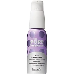 Benefit Cosmetics The POREfessional Get Unblocked Makeup-Removing Cleansing Oil Mini 1.5 oz.- 4665255