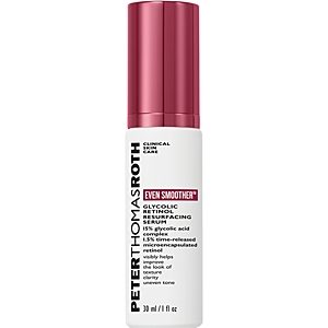 Peter Thomas Roth Even Smoother Glycolic Retinol Resurfacing Serum 1 oz.- 4679733