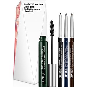 Clinique Bold Eyes In A Snap Eyeliner & Mascara Set ($61 value)- 4826068