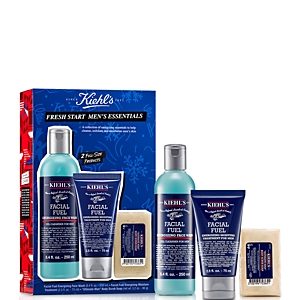 Kiehl's Since 1851 Fresh Start Men's Essentials Skincare Set ($64 value)- 4823891