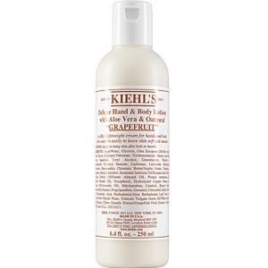 Kiehl's Since 1851 Deluxe Hand & Body Lotion with Aloe Vera & Oatmeal in Grapefruit- 619914