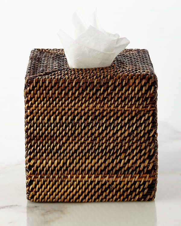 Woven Tissue Box Cover- sku123290041