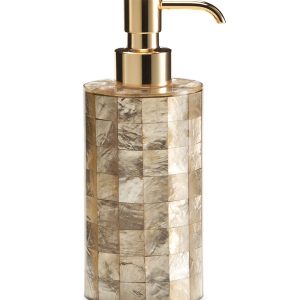 Capiz Champagne Pump Dispenser- sku185530993