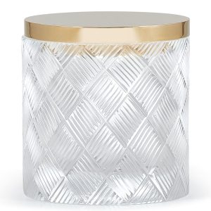 Basket Weave Canister- sku185520561