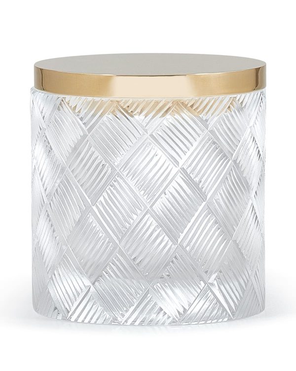 Basket Weave Canister- sku185520561