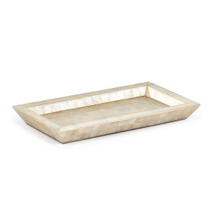 Capiz Ivory Tray- sku185520491