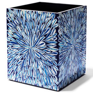 Blue Almendro Wastebasket- sku190391033