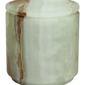 Eris Collection Light Green Onyx Canister- sku191850482