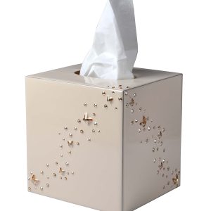 Valencia Boutique Tissue Box with Swarovski Crystals- sku204155307