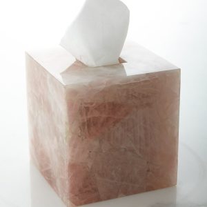 Rose Quartz Tissue Box Cover- sku157560693