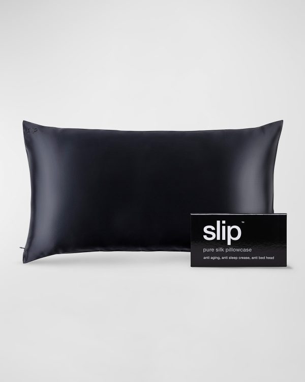 Pure Silk Pillowcase, King- sku196390834