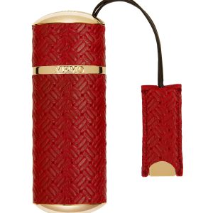 Red Knitted Refillable Travel Spray- sku183670563