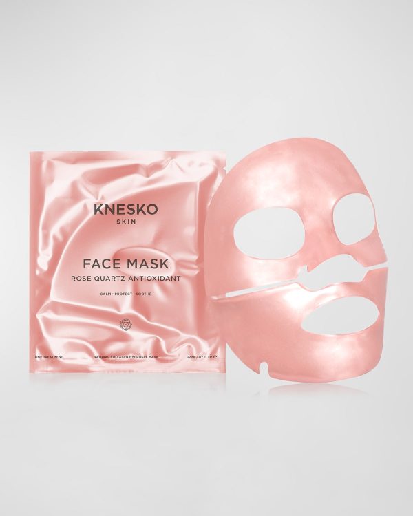 Rose Quartz Antioxidant Face Mask, 4 pack- sku183281205