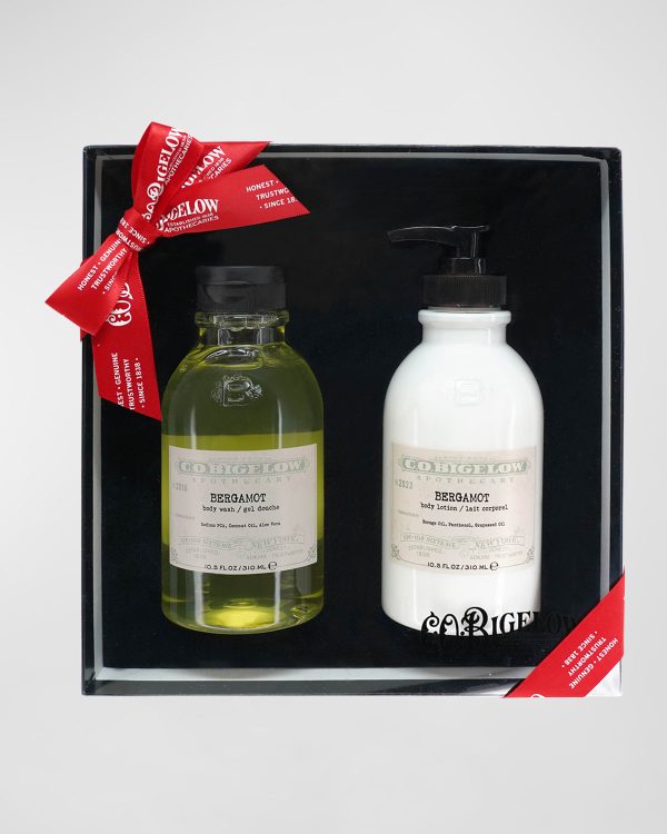 Iconic Collection Body Wash & Body Lotion Set, Bergamot- sku191862333