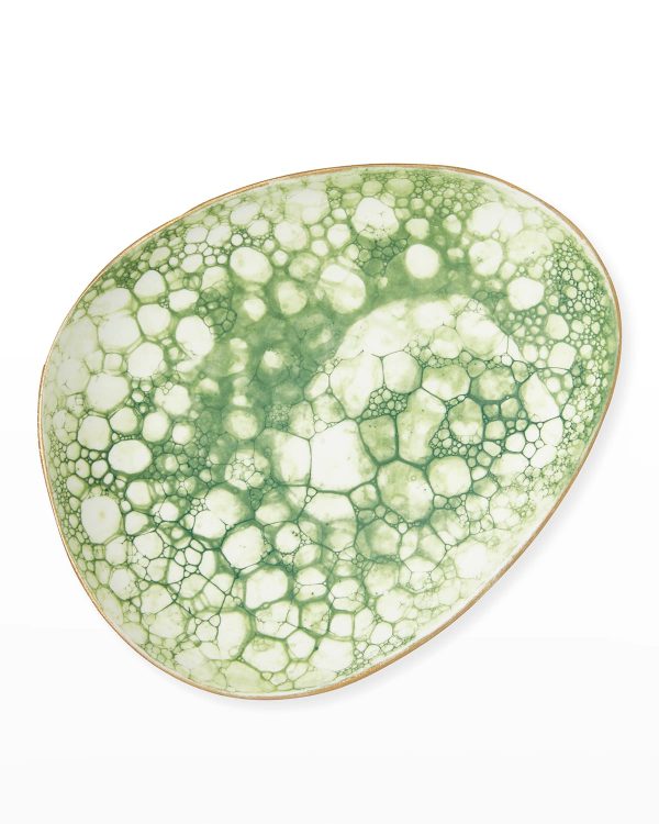 Bubble Glaze Porcelain Ring Dish- sku193420761