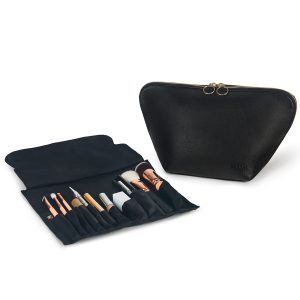 Vacationer Leather Makeup Bag w/ Organizer- sku201260992