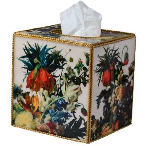 Bouquet Gold Boutique Tissue Box Cover- sku200482322