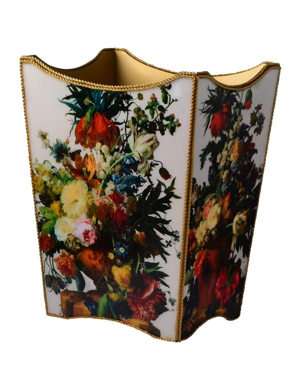 Bouquet Gold Wastebasket- sku200482260