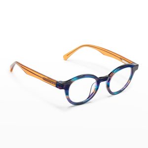 TV Party Round Acetate Reader Glasses- sku207970140
