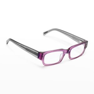 Peckerhead Rectangle Acetate Reader Glasses- sku207961739