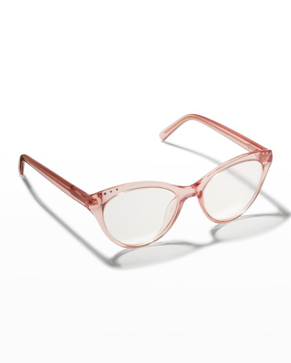 xarabb blue light blocking cat-eye reading glasses- sku211391931