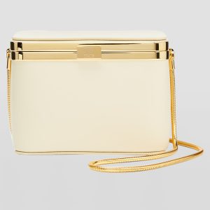 Eloise Box Leather Shoulder Bag- sku221391865