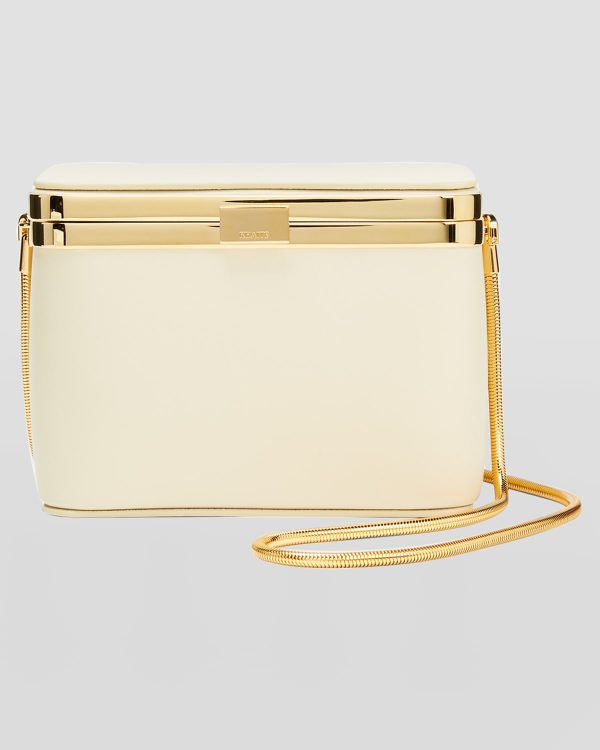 Eloise Box Leather Shoulder Bag- sku221391865