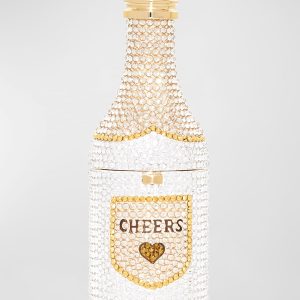 Mini Cheers Forever Bottle Crystal Pillbox- sku213830984