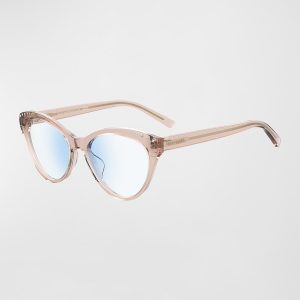 xara blue light blocking plastic cat-eye glasses- sku213711329