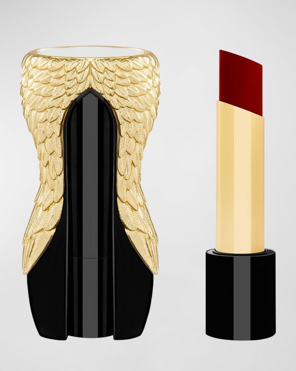 Soar Collection Storybook Set in Black/Gold- Ritual Creamy Satin Lipstick- sku214102605