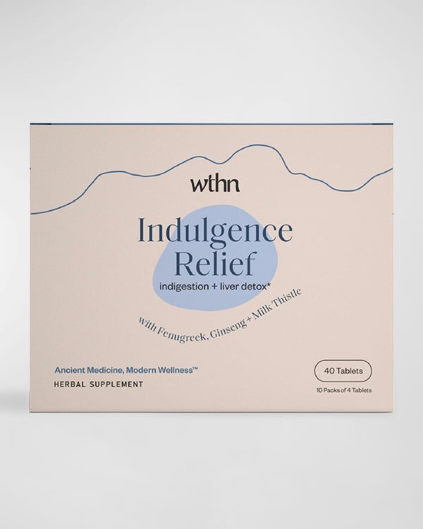 Indulgence Relief Supplement - 40 Tablets- sku214310129