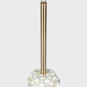 18" Sterling Courtly Check Enamel Toilet Paper Storage- sku214922486