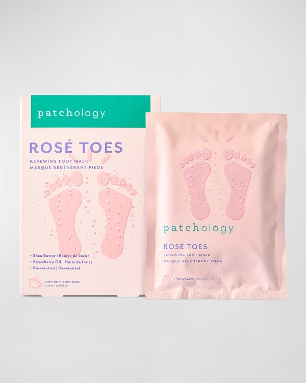 Rose Toes Renewing Foot Mask- sku217590303