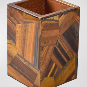 Taj Random Tiger Eye Brush Holder- sku217702218