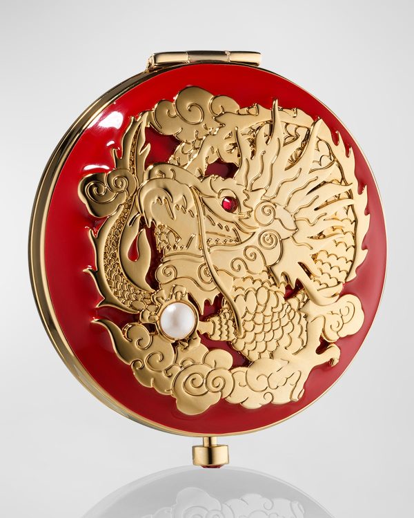Year of the Dragon Refillable Metal Compact- sku221540477