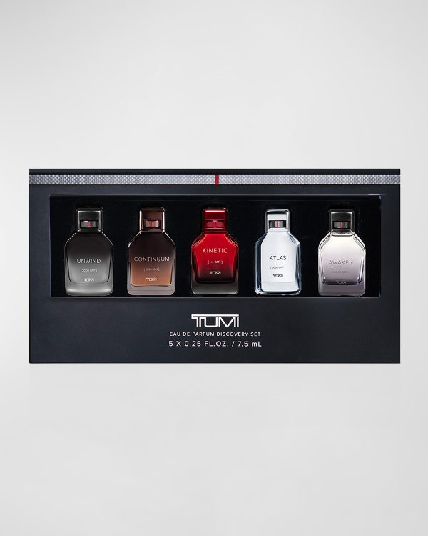 TUMI Journey 5-Piece Eau De Parfum Collection- sku221721173