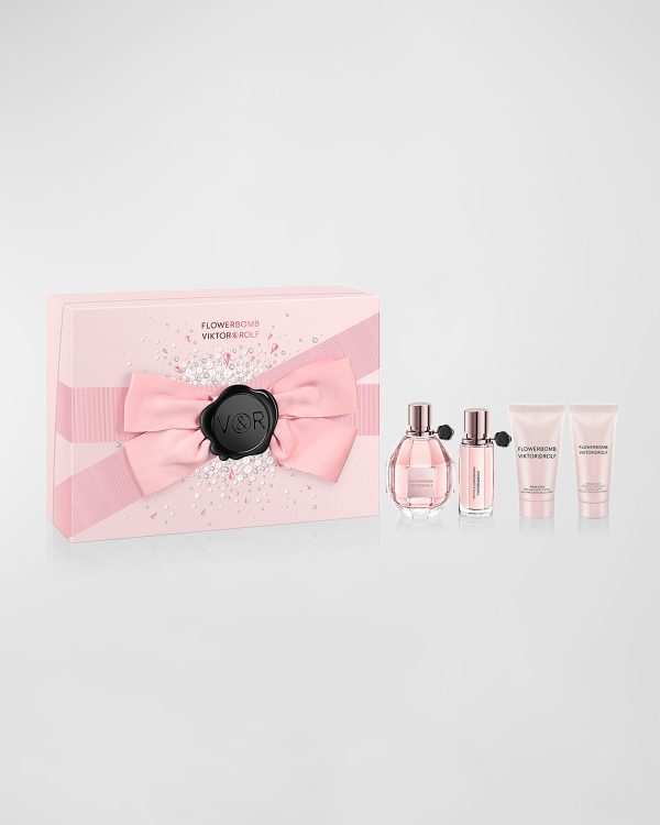 4-Piece Flowerbomb Perfume Women's Luxury Gift Set- sku222140404