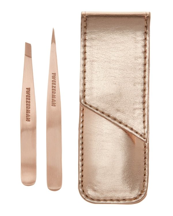 Petite Rose Gold Tweezer Set- sku185910185