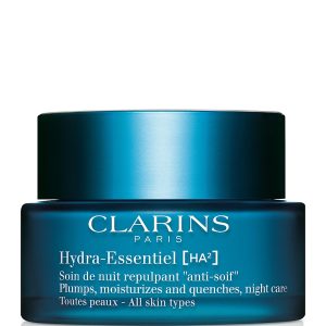 Clarins Hydra Essentiel Night Moisturizer with Double Hyaluronic Acid 1.7 oz.