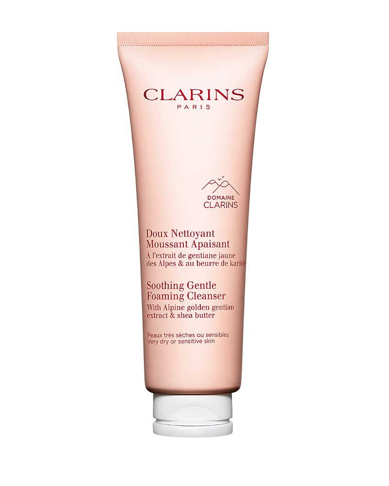 Clarins Soothing Gentle Foaming Face Cleanser with Shea Butter 4.2 oz.