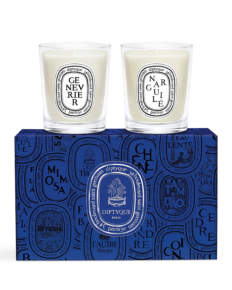 Diptyque Narguile & Genevrier Mini Candles Gift Set