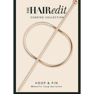 The Hair Edit Hoop & Pin Barrette