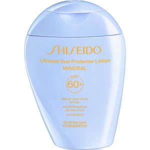 Shiseido Ultimate Sun Protector Lotion Mineral Spf 60+ Mineral Sunscreen for Face & Body 5 oz.