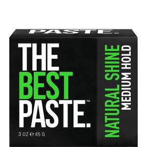 The Best Paste Natural Shine Medium Hold Hair Styling Paste 3 oz.