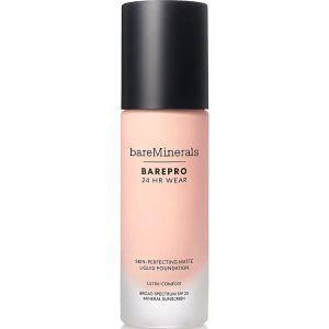 bareMinerals Barepro 24HR Wear Skin Perfecting Matte Liquid Foundation Mineral Spf 20 Pa++