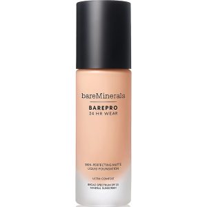 bareMinerals Barepro 24HR Wear Skin Perfecting Matte Liquid Foundation Mineral Spf 20 Pa++